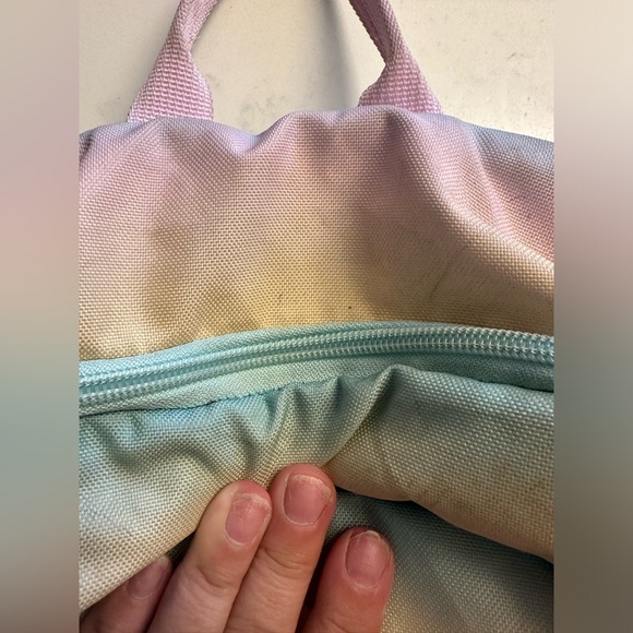 Adidas Creator 2 Young BTS Creator Backpack Bookbag Gray Green Bag #597 Tie Dye - Picture 7 of 12